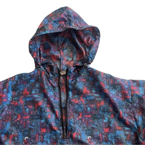 VINTAGE 60s Sears Sportswear Printed Windbreaker - Picture 3 of 7